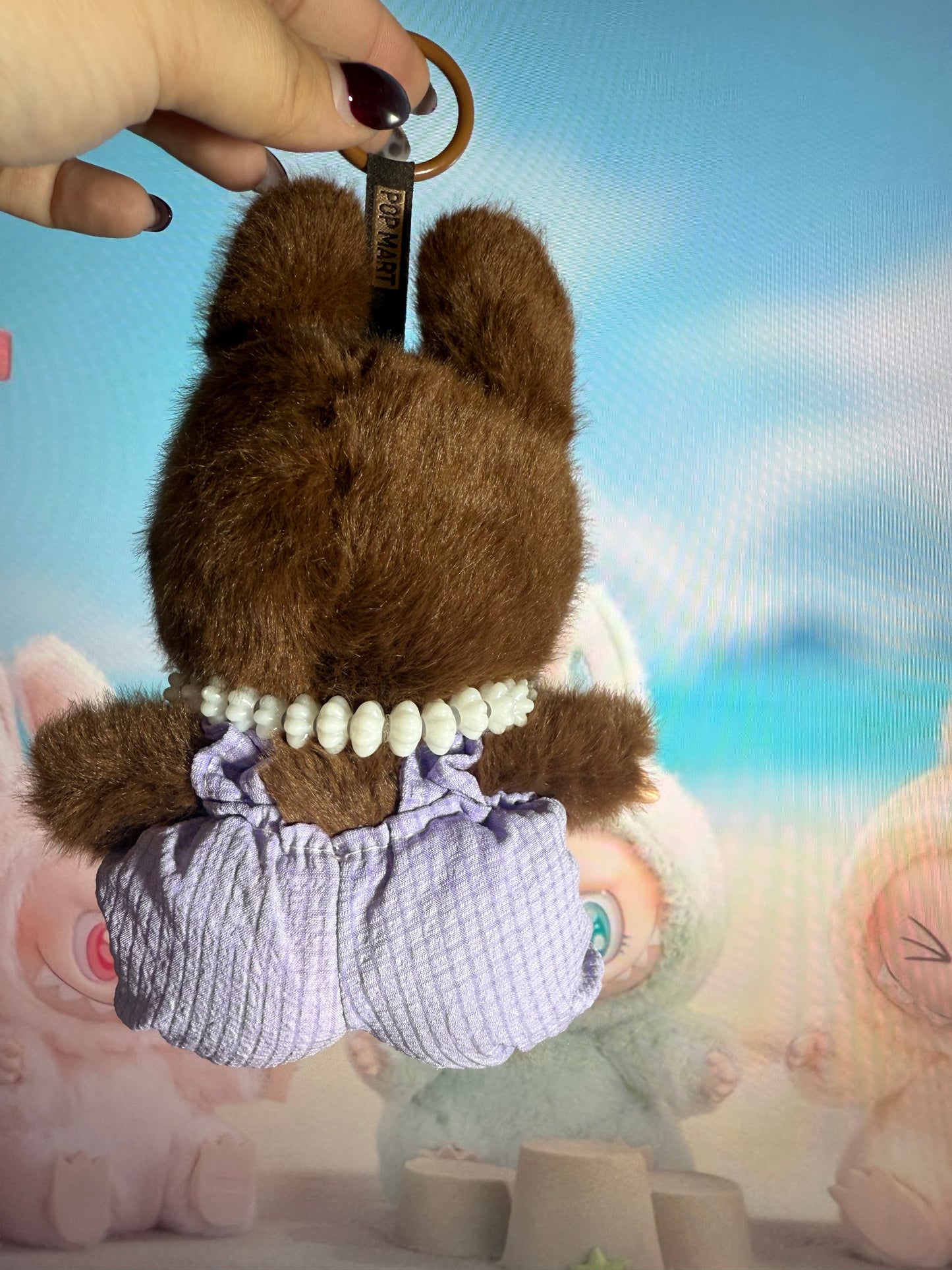 🍒 Sweet Berry Lafufu Plush Keychain