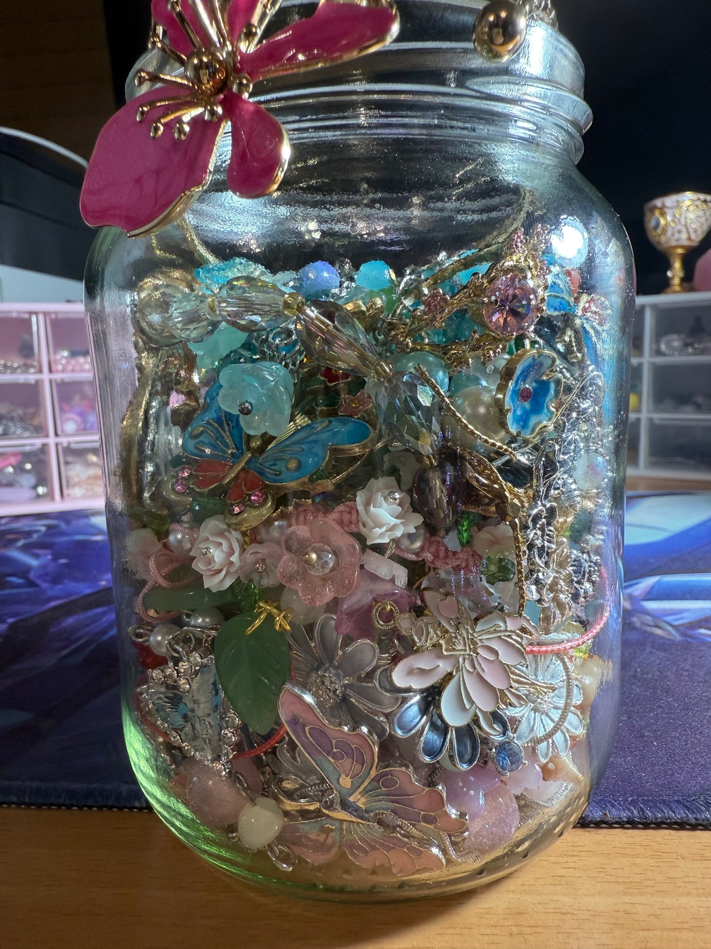 Custom Fairycore Themed Mystery Jewerly Jar 🩷🦄🧚🏻‍♀️