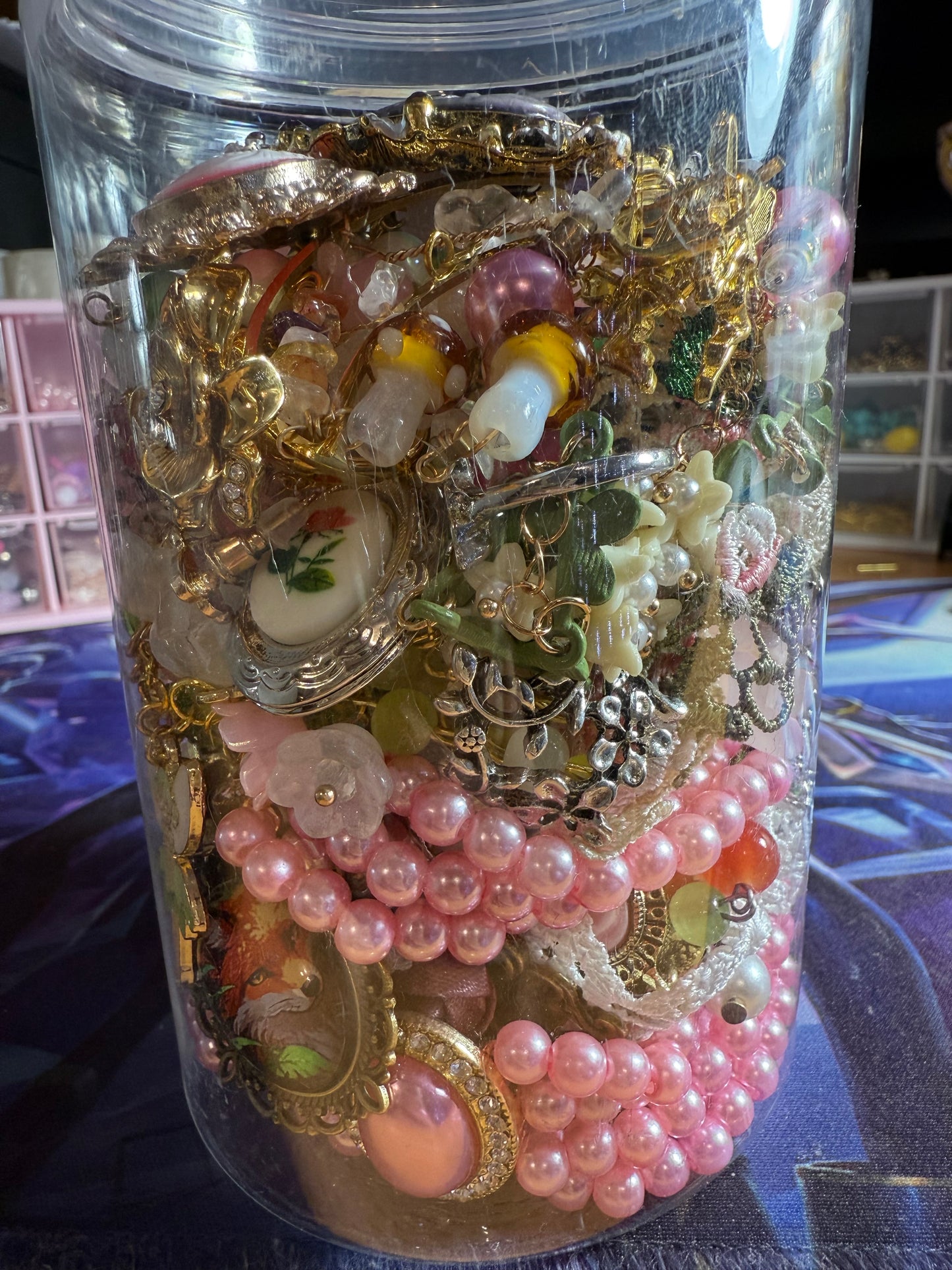 Custom Fairycore Themed Mystery Jewerly Jar 🩷🦄🧚🏻‍♀️