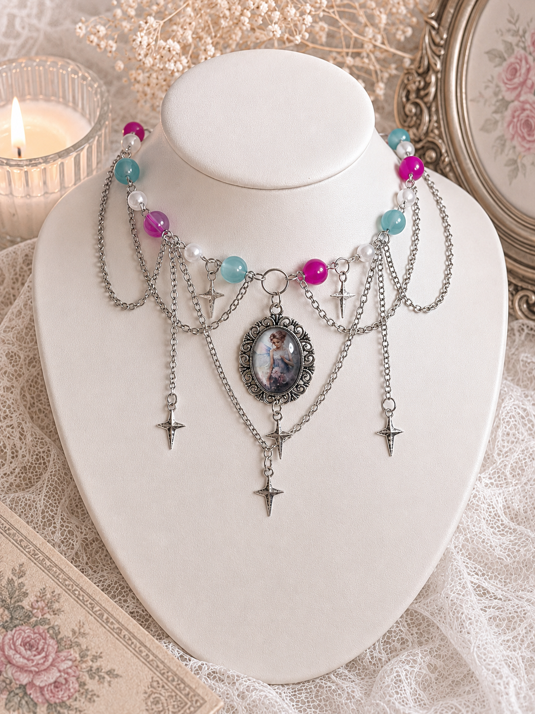 ✨ Astrael Moonwhisper Necklace ✨ Made to order