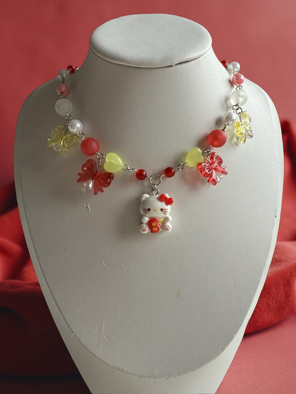 ✨ Hello Kitty Mystery Bag Necklace – Limited Cute Collection ✨