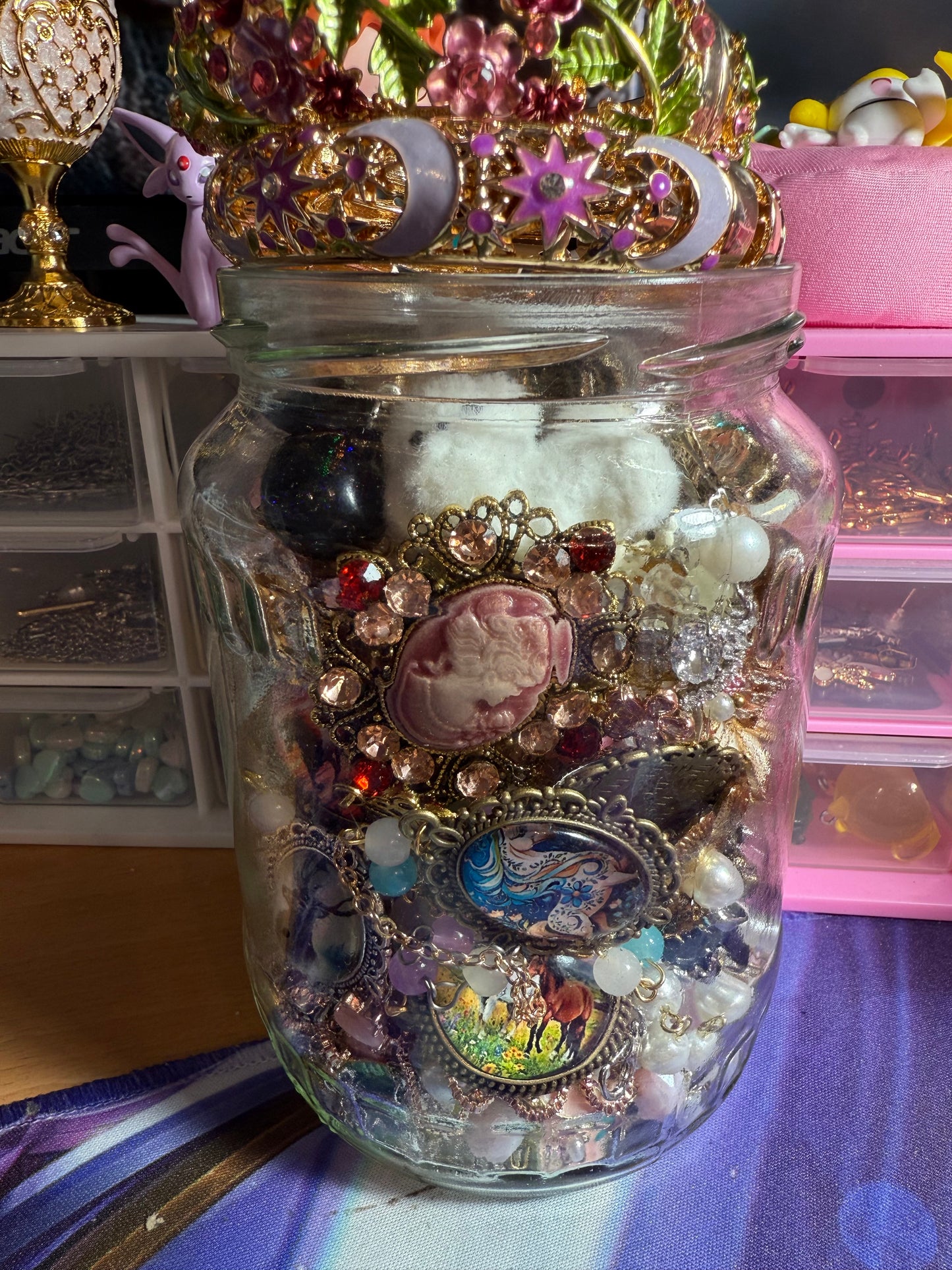 Custom Fairycore Themed Mystery Jewerly Jar 🩷🦄🧚🏻‍♀️