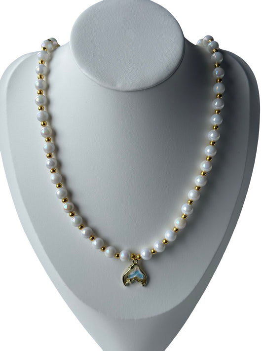 Selenea – Pearl Moonlight Necklace
