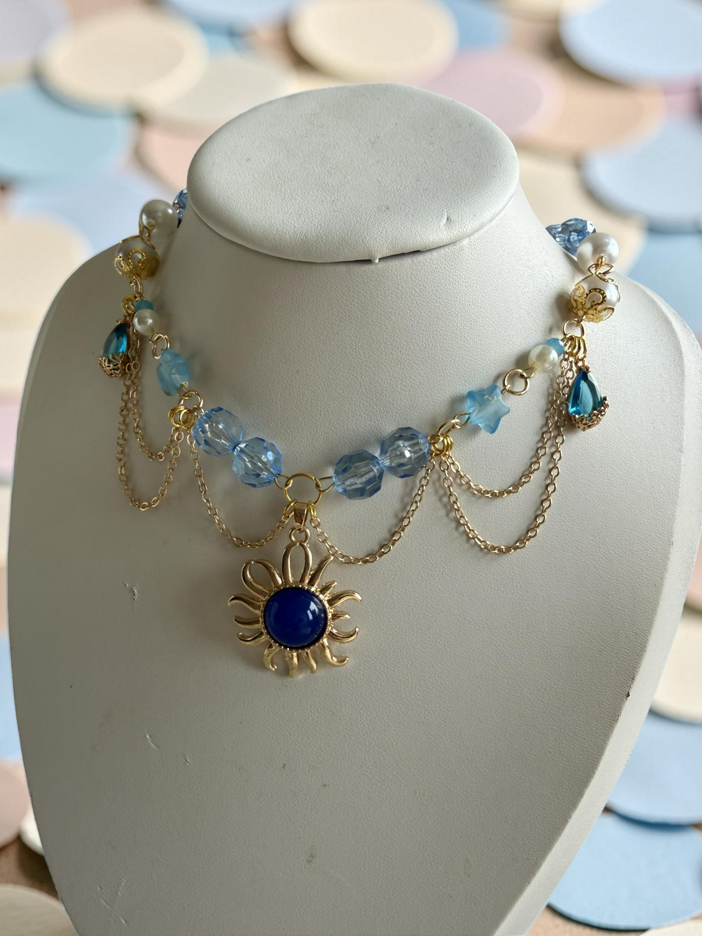Cassia Sun Necklace ☀️ Made to order