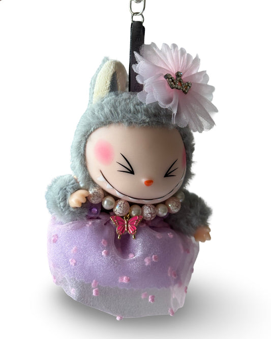 👑🦋 Royal Flutter Lafufu Inspired Keychain 🦋👑