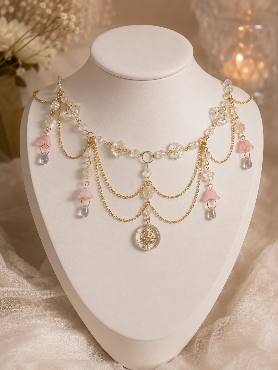 ✨🌸 Petalhaven Necklace 🌸✨ Made to order