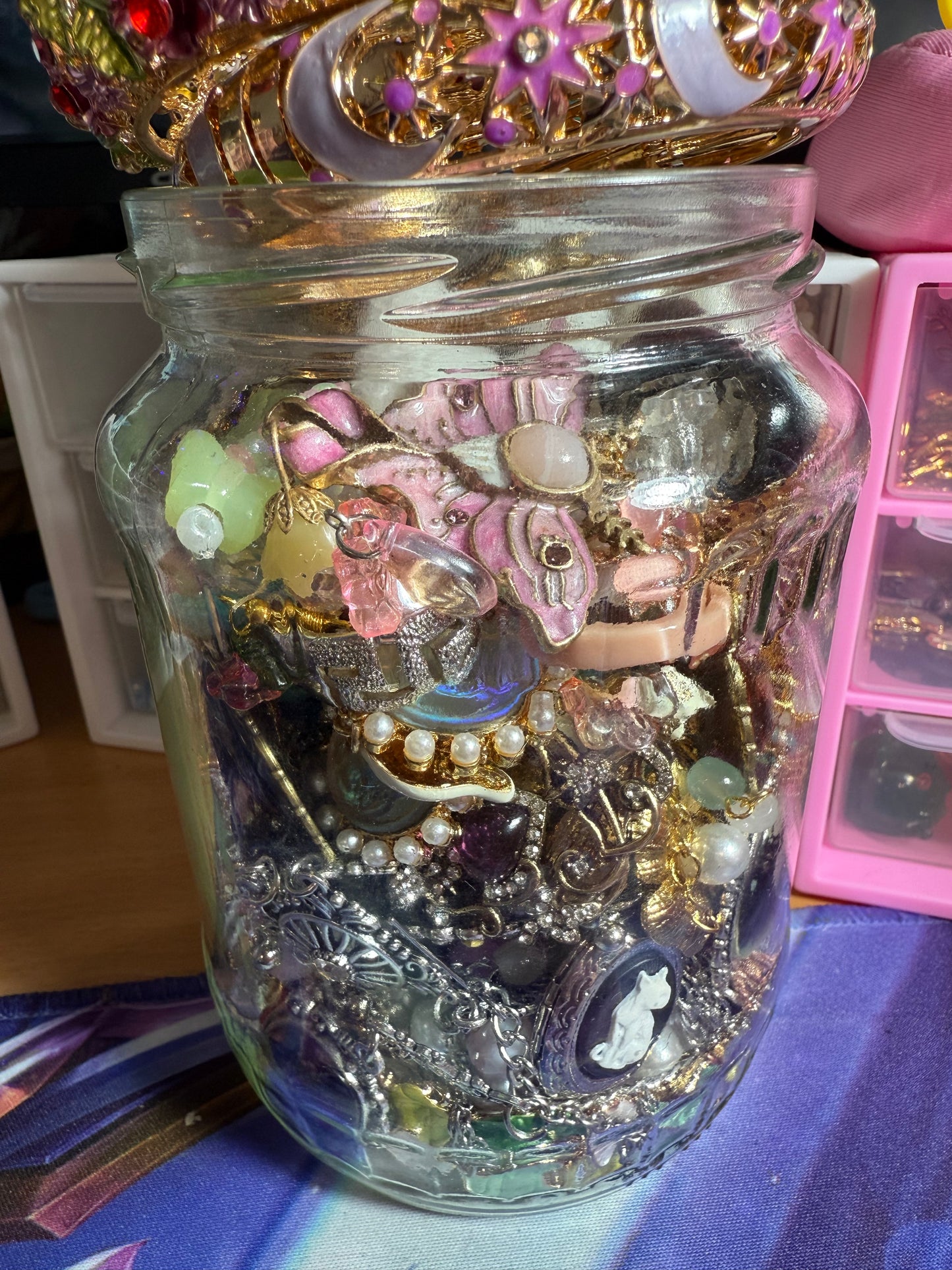 Custom Fairycore Themed Mystery Jewerly Jar 🩷🦄🧚🏻‍♀️
