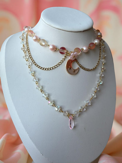 Seluna Moonpetal Necklace 🌙🌸