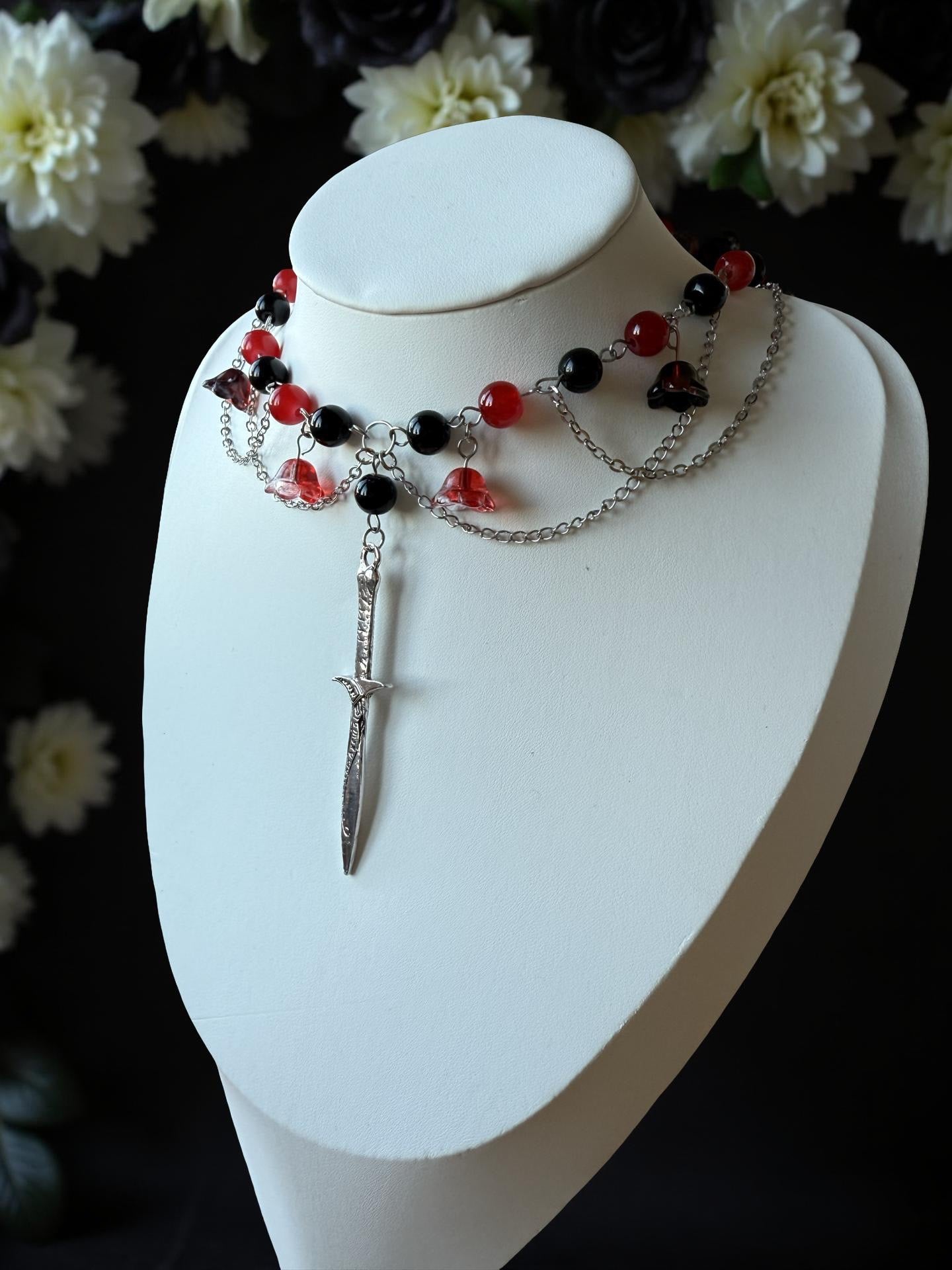 Andúril Roseblade ⚔️🌹 Necklace