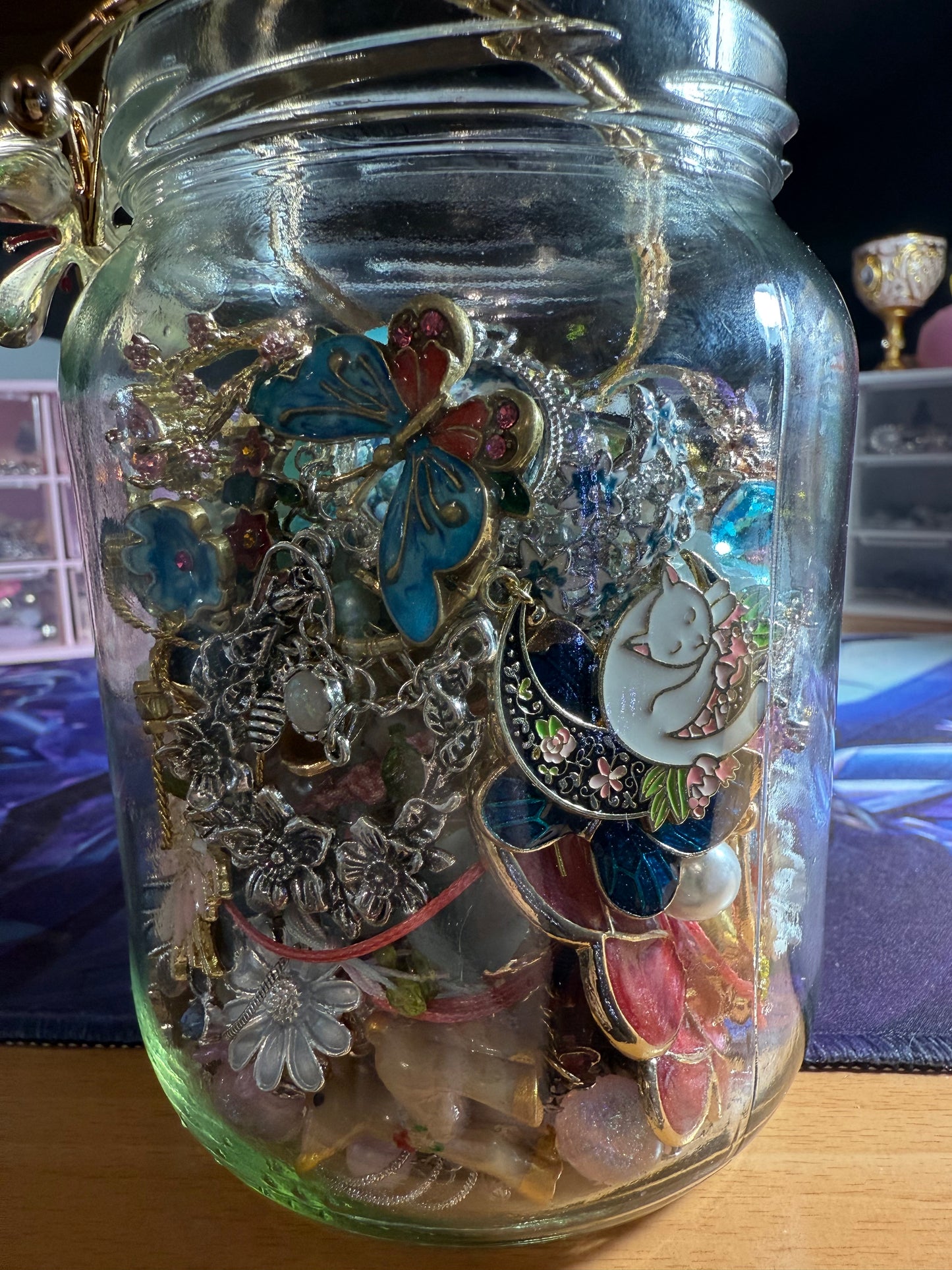 Custom Fairycore Themed Mystery Jewerly Jar 🩷🦄🧚🏻‍♀️
