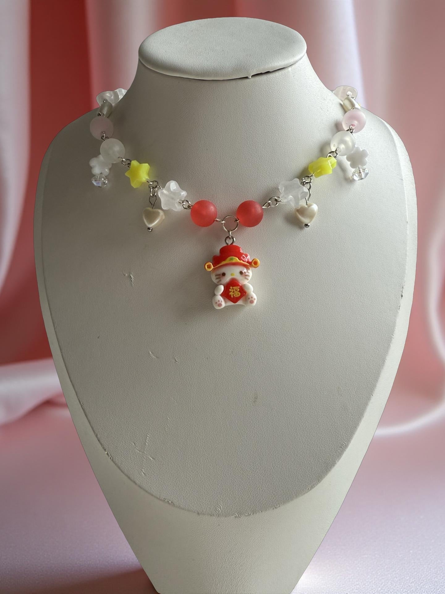 ✨ Hello Kitty Mystery Bag Necklace – Limited Cute Collection ✨