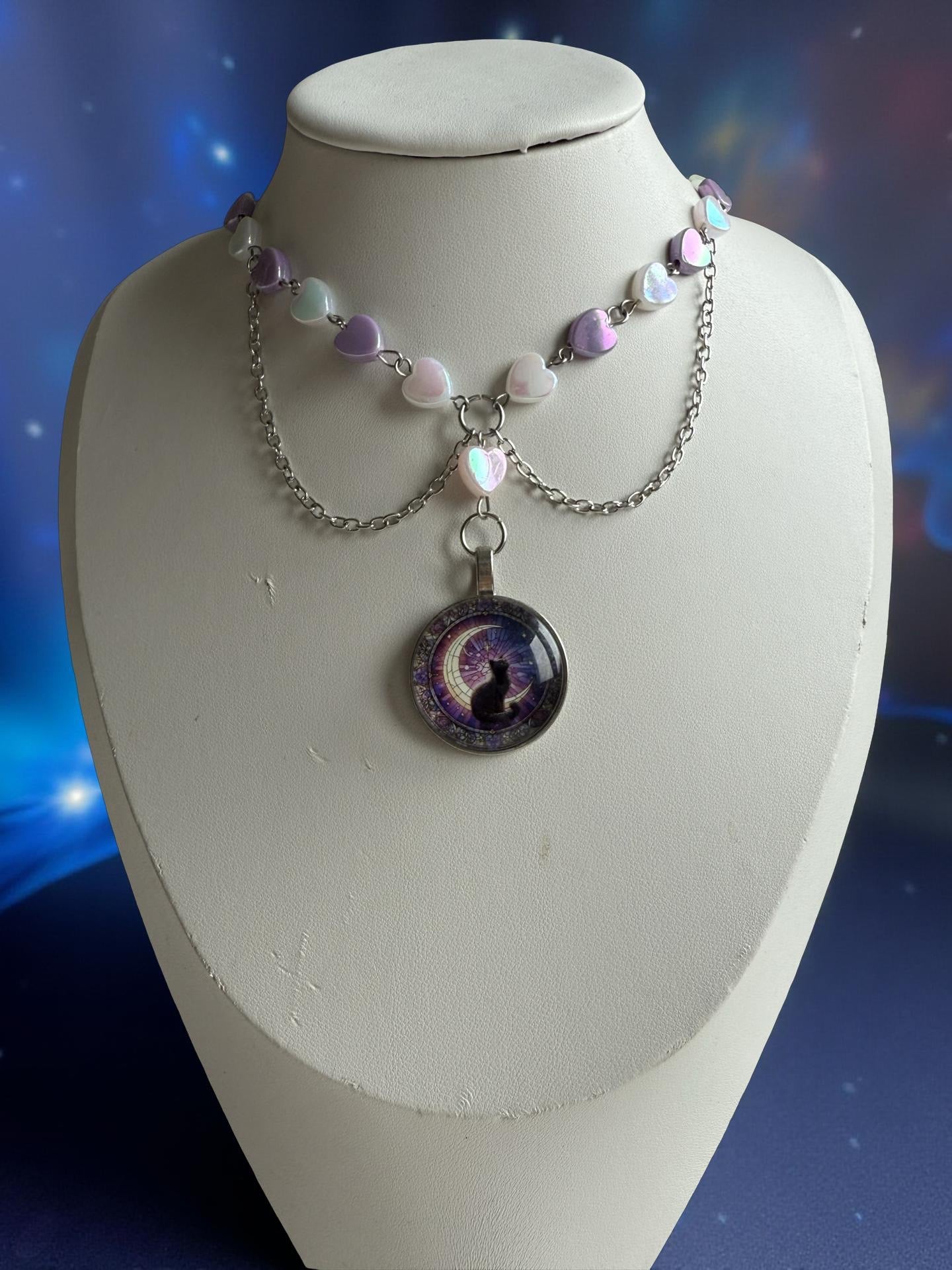 ✨ Selene – Goddess of the Moon Choker ✨