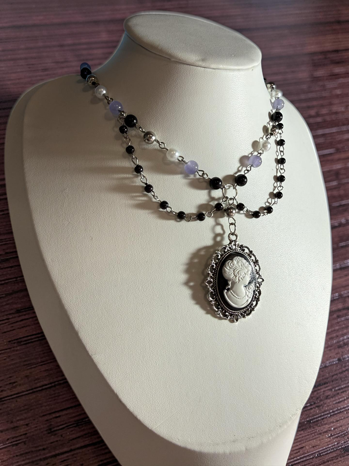 Noctavia Cameo Necklace ✨ Made to order