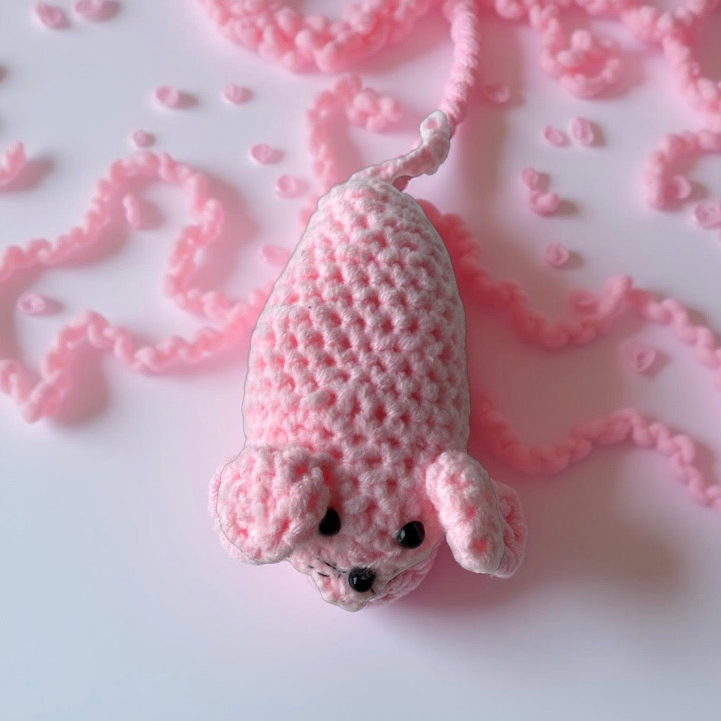 Handmade Crochet Mouse Collection