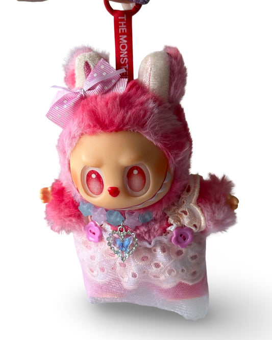 🎀 Rosy Dream Lafufu Inspired Keychain 🎀