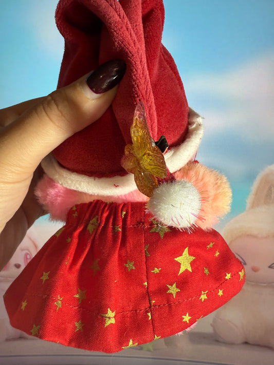 Labubu “Holiday Star Dream” Plush Charm ⭐🎅