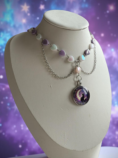 ✨ Selene – Goddess of the Moon Choker ✨