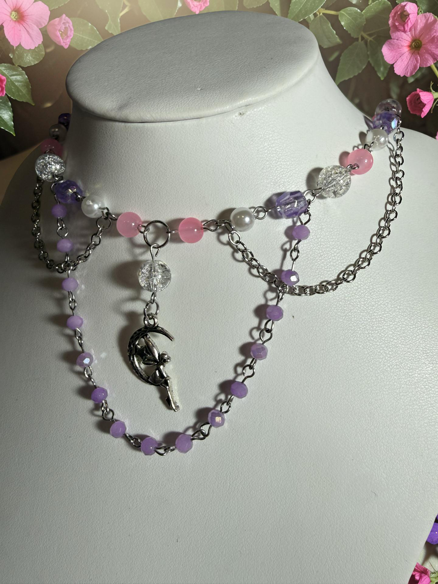 Lissandra Moon Fairy Necklace 🧚‍♀️ Made to order