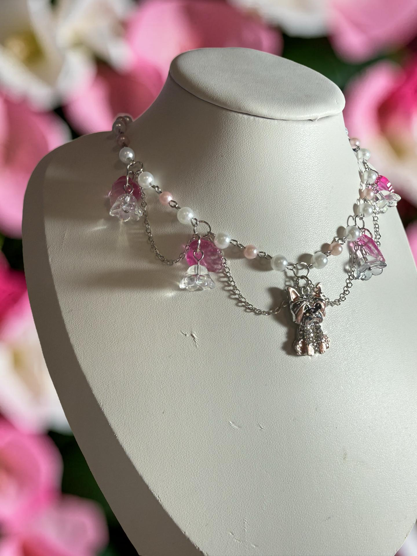 Rosalie Puppy Necklace 🐶 Made to order