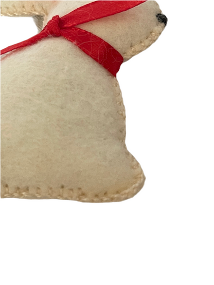 Hoppy Bunny Keychain – Handmade Soft Bunny Charm