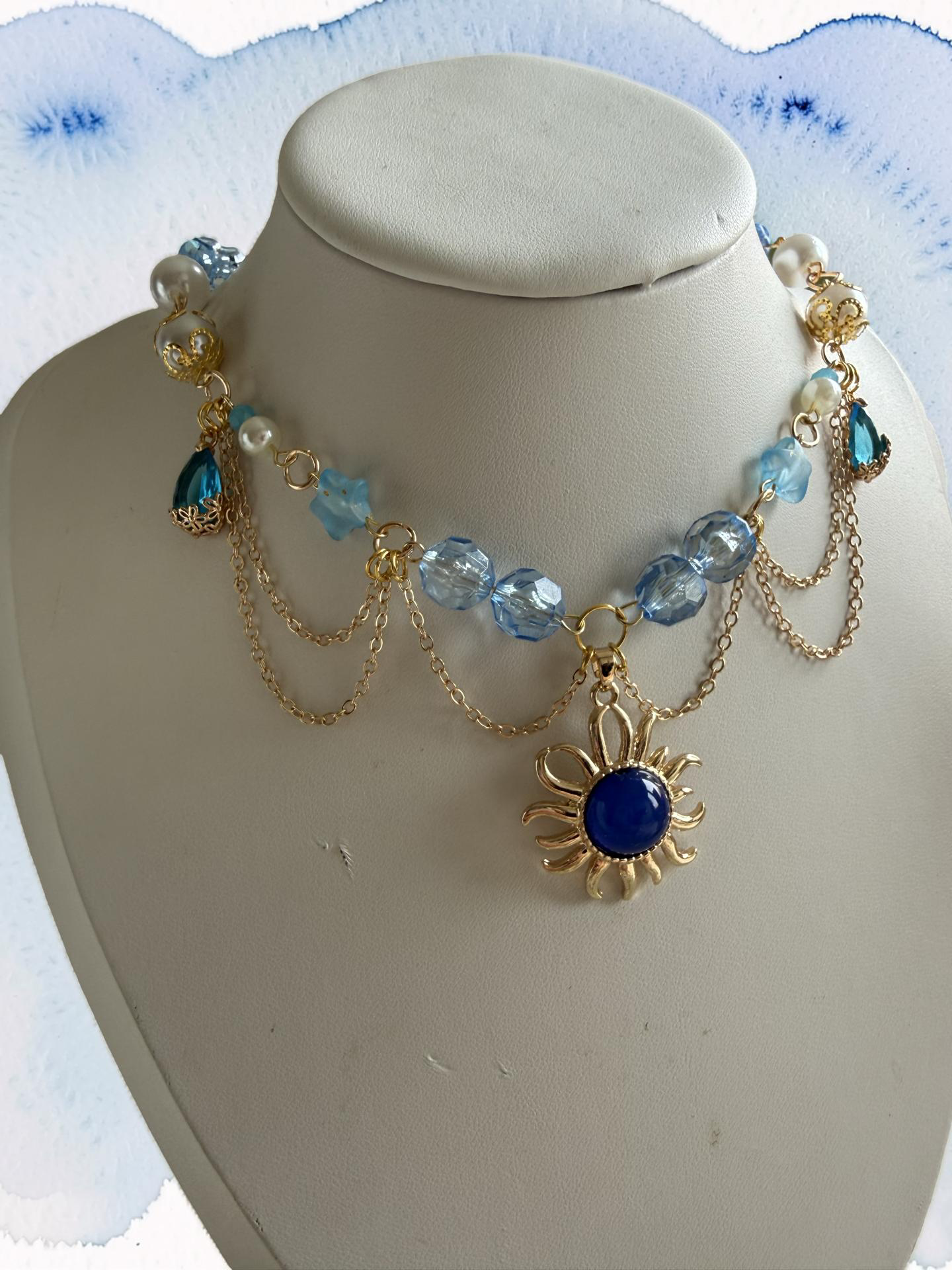 Cassia Sun Necklace ☀️ Made to order