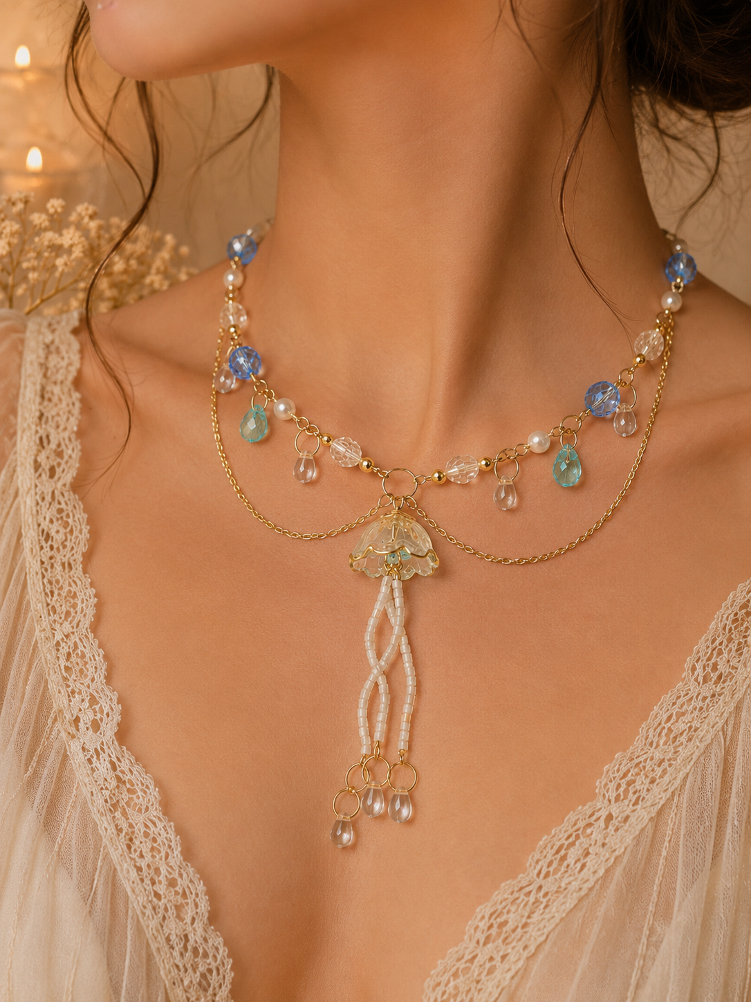 🪼✨ Marisella Tidewhisper Necklace ✨🪼 Made to order