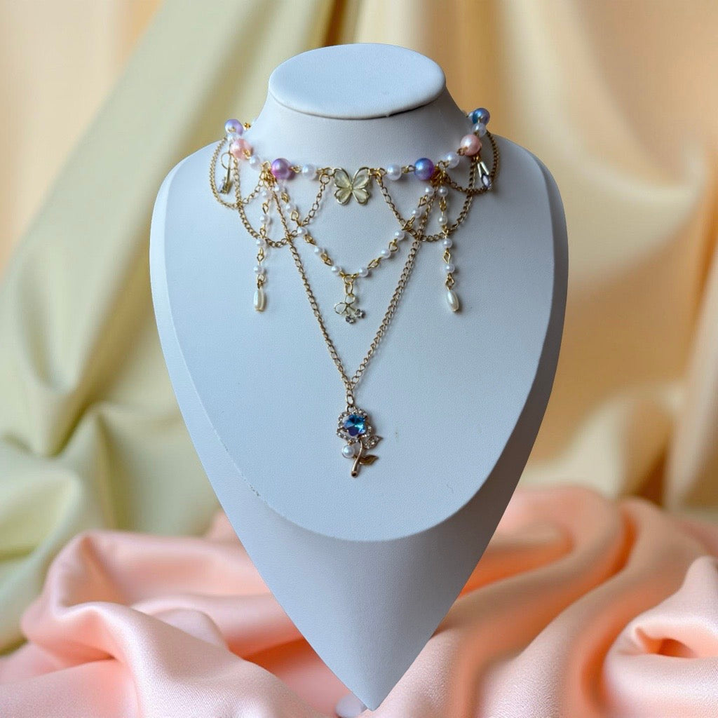 Celestia Rosewing Necklace 🦋🌹