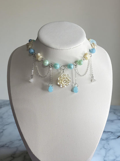 Selene Pearlwave Necklace 🌊✨