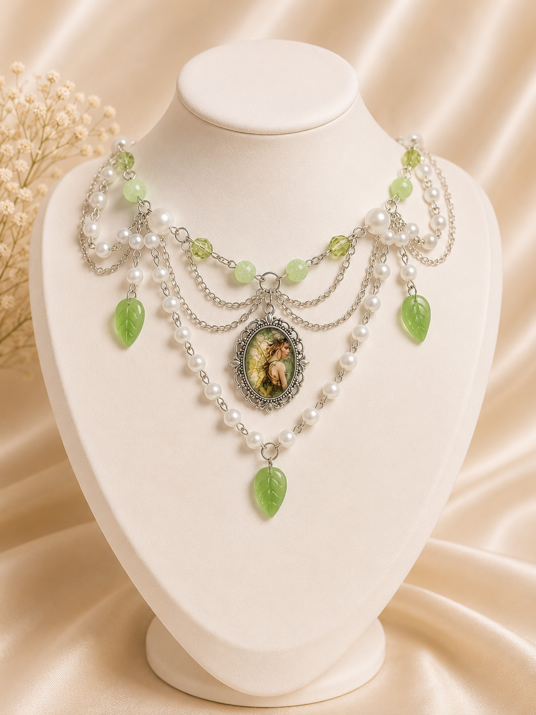 🌿✨ Sylvanie Embergale Necklace ✨🌿 Made to order