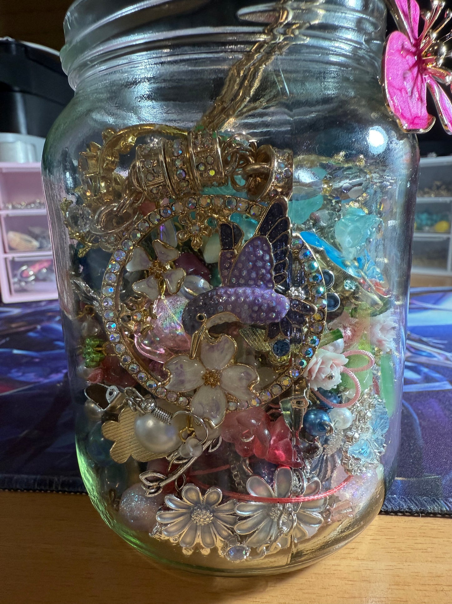 Custom Fairycore Themed Mystery Jewerly Jar 🩷🦄🧚🏻‍♀️