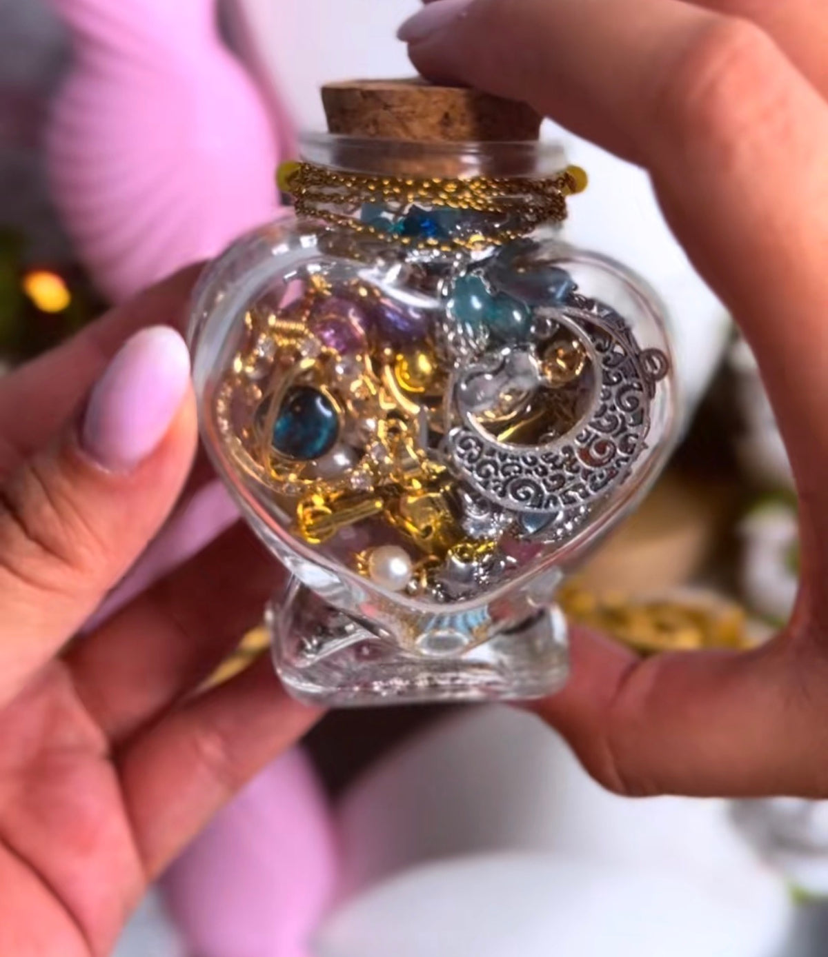 ✨ Seraphina Mystery Jewelry Jar – A Tiny World of Fantasy Jewelry ✨