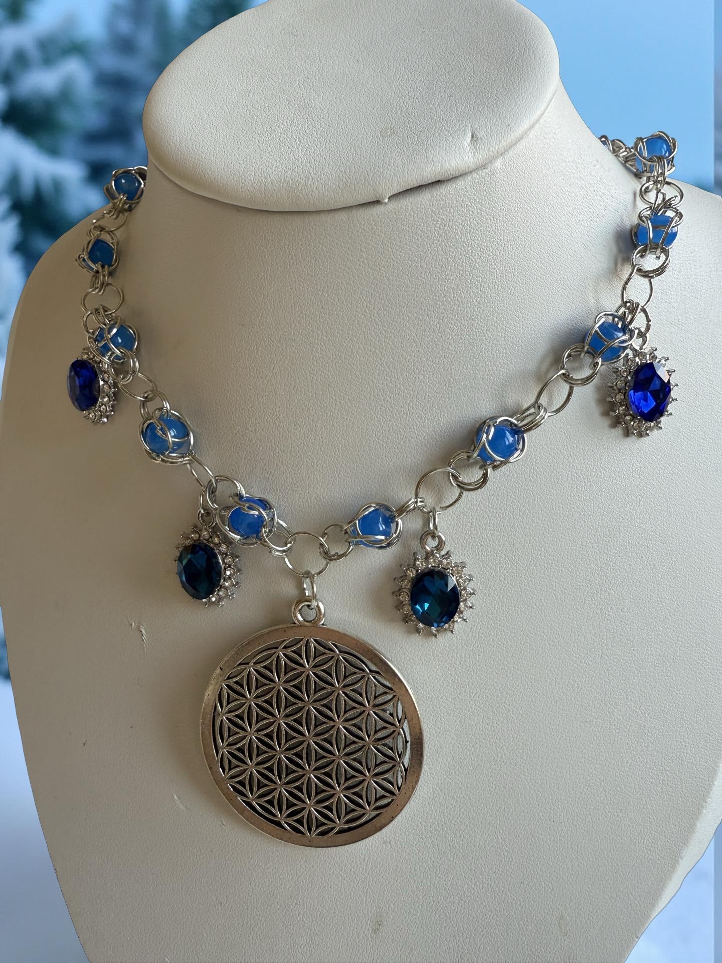 Aslaug – Sacred Devotion Chainmail Necklace