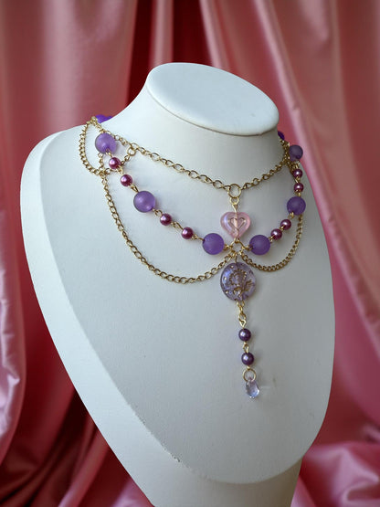 Amariel Heartbloom Necklace 💜🌸