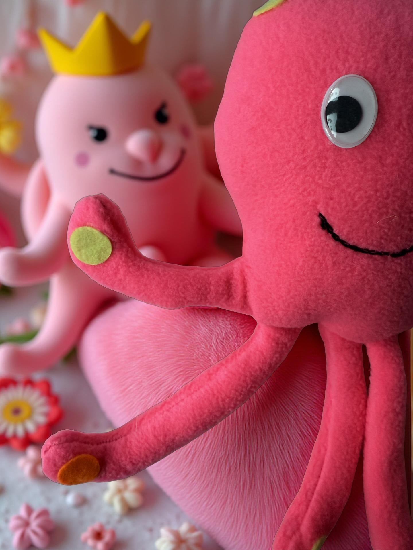 Bubble the Happy Octopus plush toy