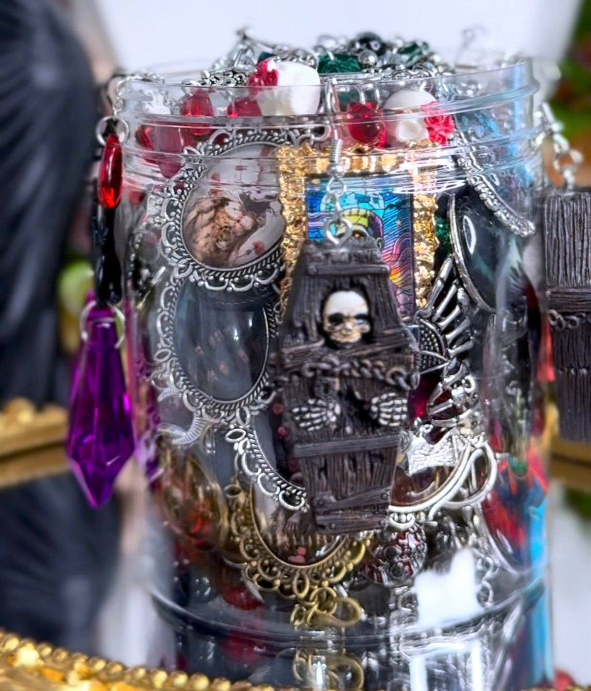 🩸 Horror-Mystery-Schmuckglas – Handgemachte und kuratierte Dark Aesthetic Kollektion 🖤