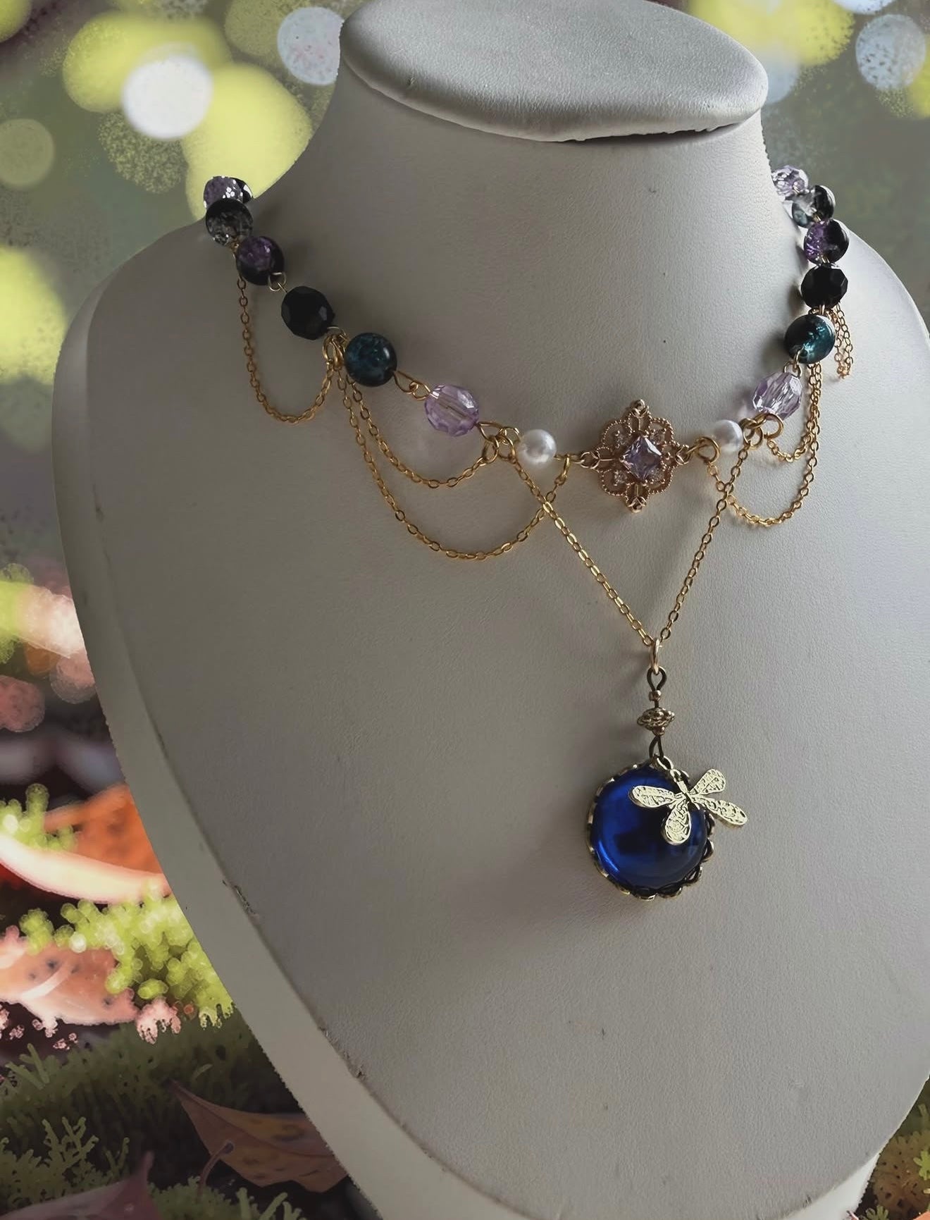 Elowen Nightfall Necklace ✨ Made to order
