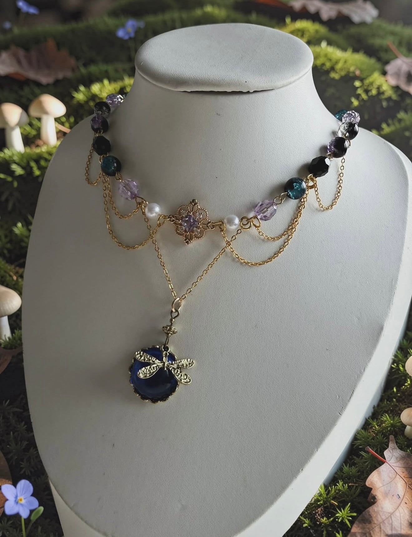 Elowen Nightfall Necklace ✨ Made to order