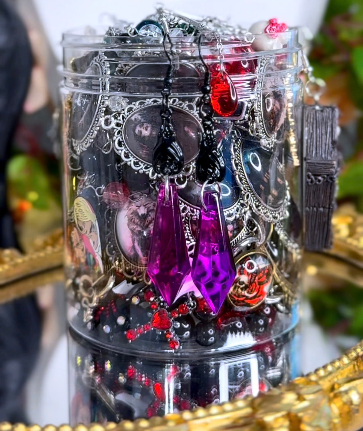 🩸 Horror-Mystery-Schmuckglas – Handgemachte und kuratierte Dark Aesthetic Kollektion 🖤