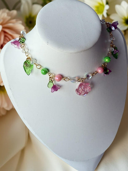 Aurelia Rosebloom Necklace