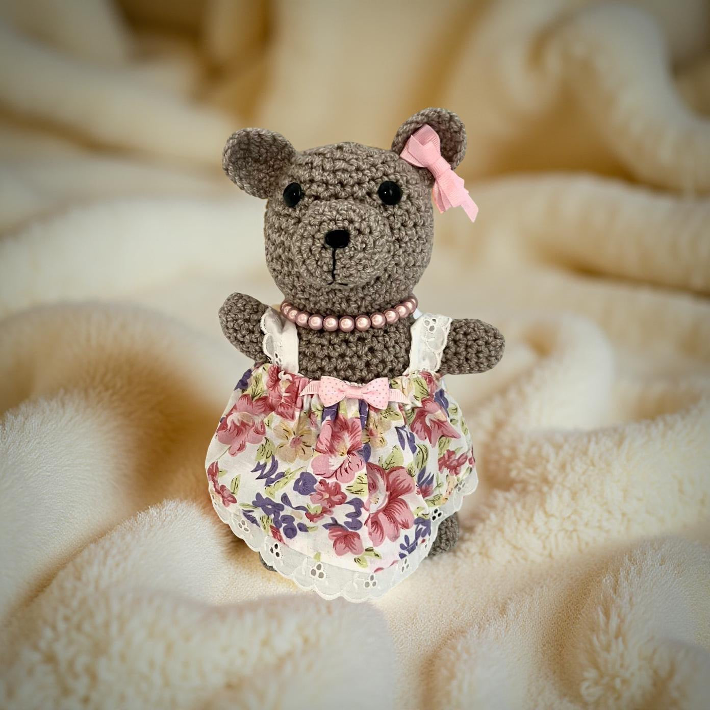 Handmade Crochet Dressed Teddy Bear 🧸✨