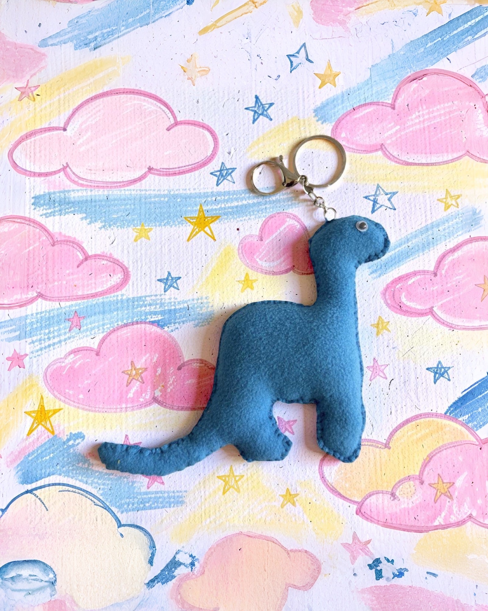 Dino Buddy Keychain