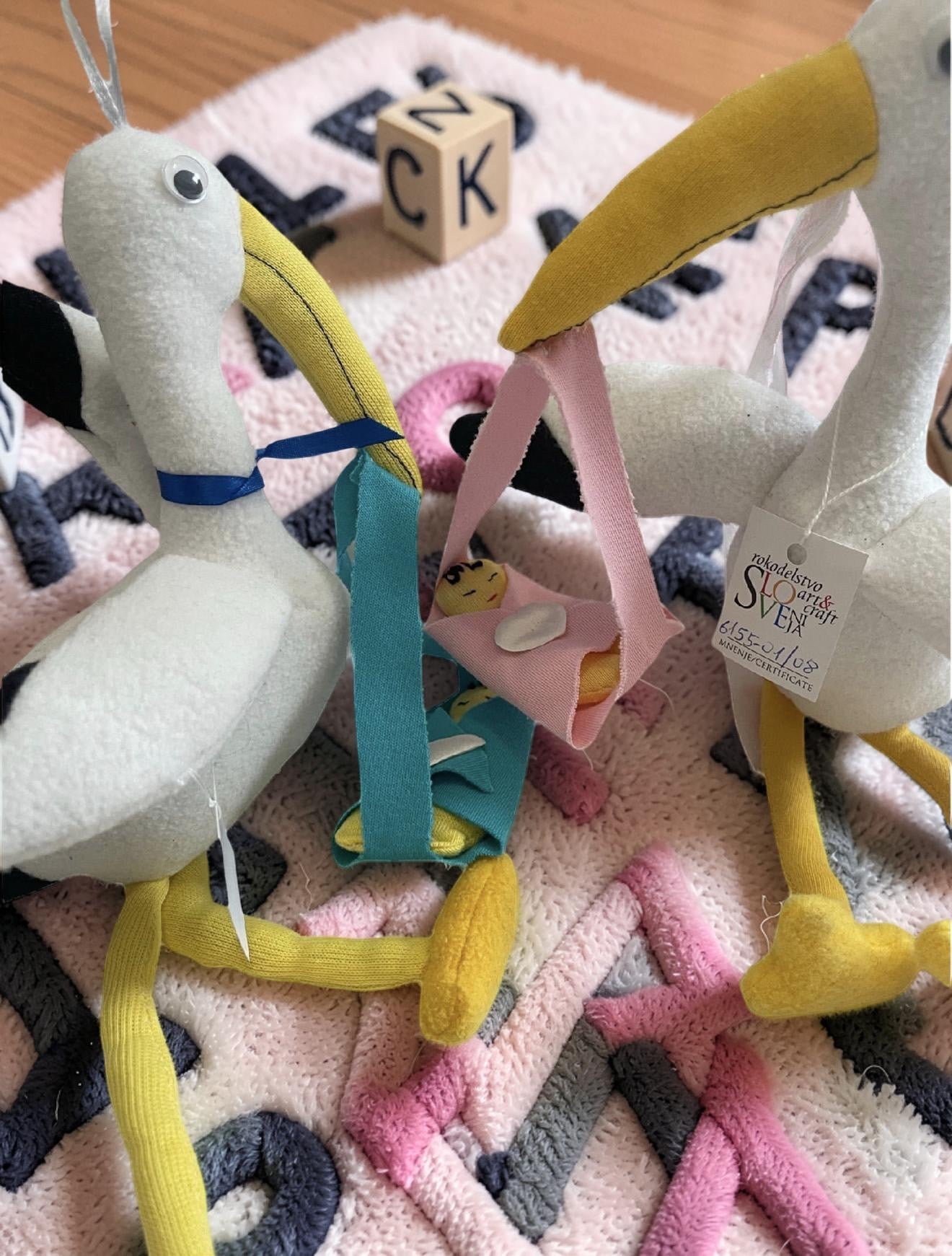 Stork Plush Toy