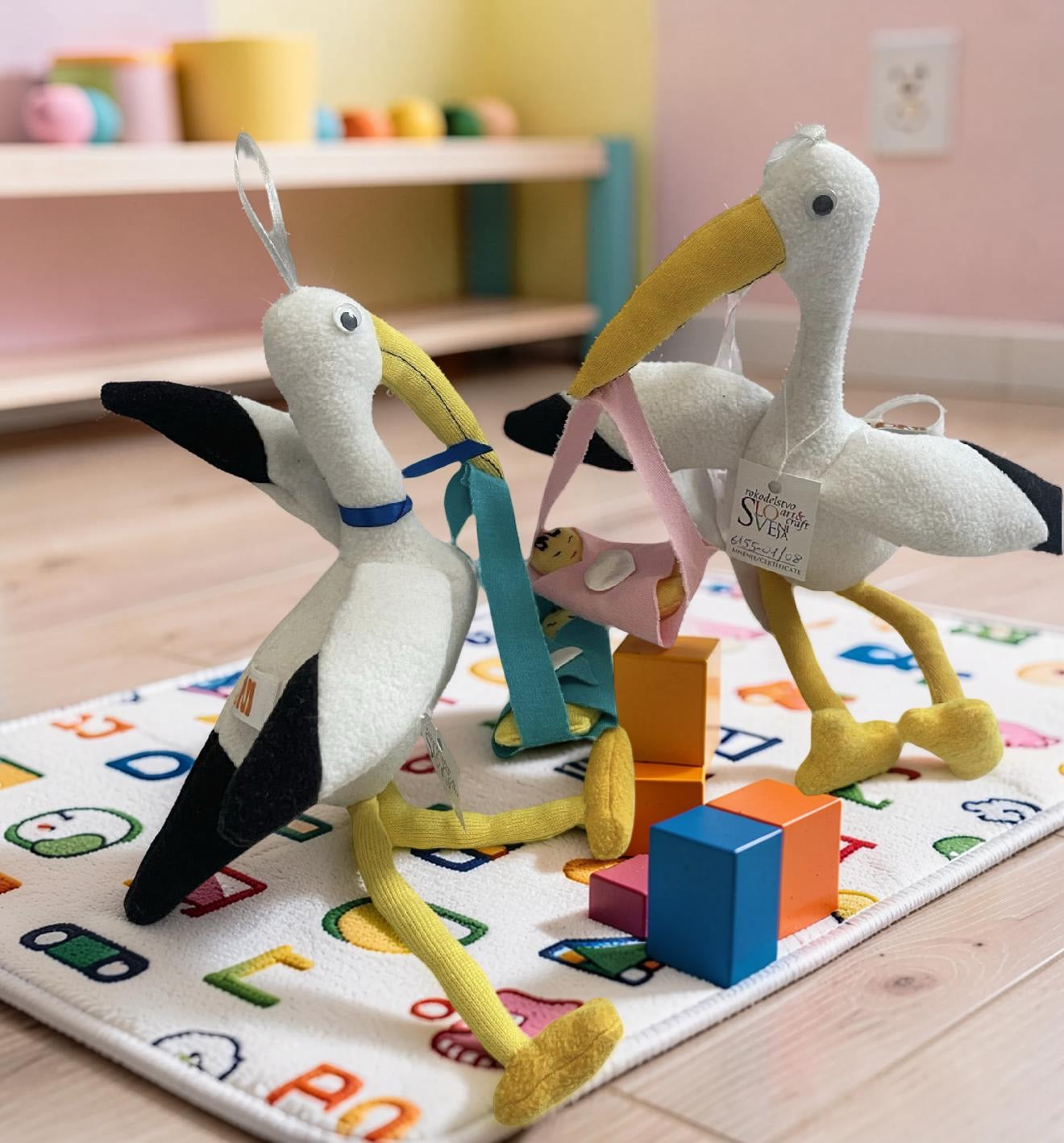 Stork Plush Toy