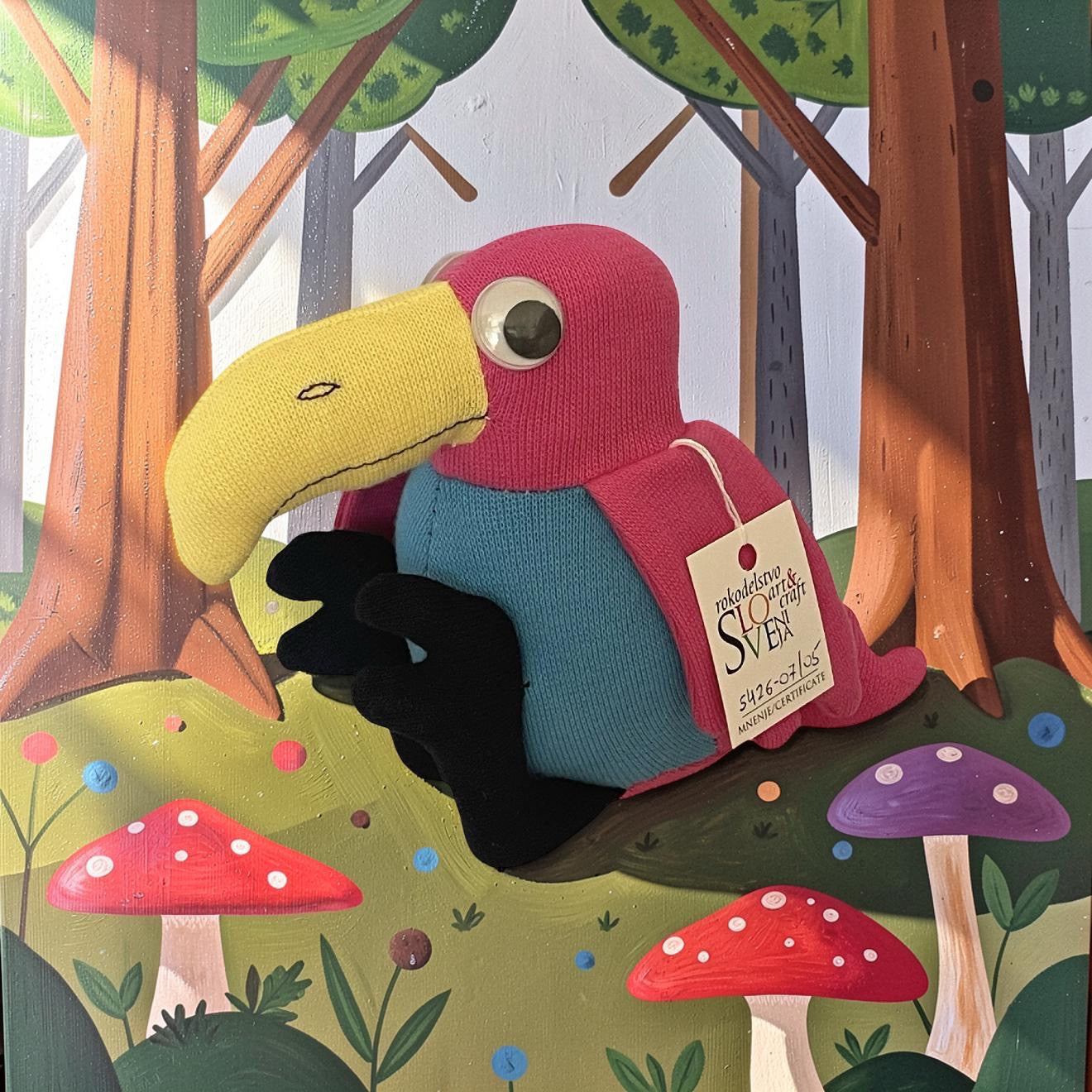 Felix the Plush Bird – A Soft and Cuddly Feathered Friend