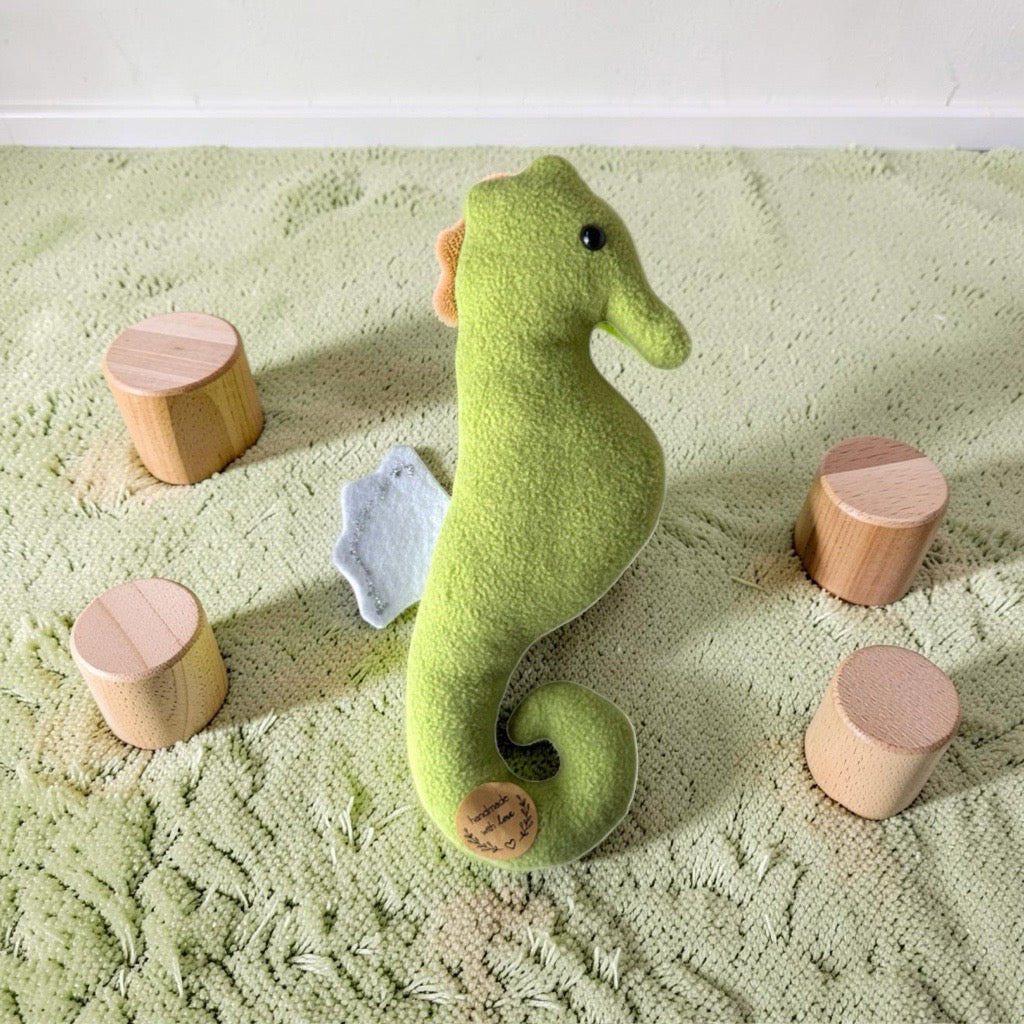 Sunny the Plush Seahorse – A Soft Ocean Friend