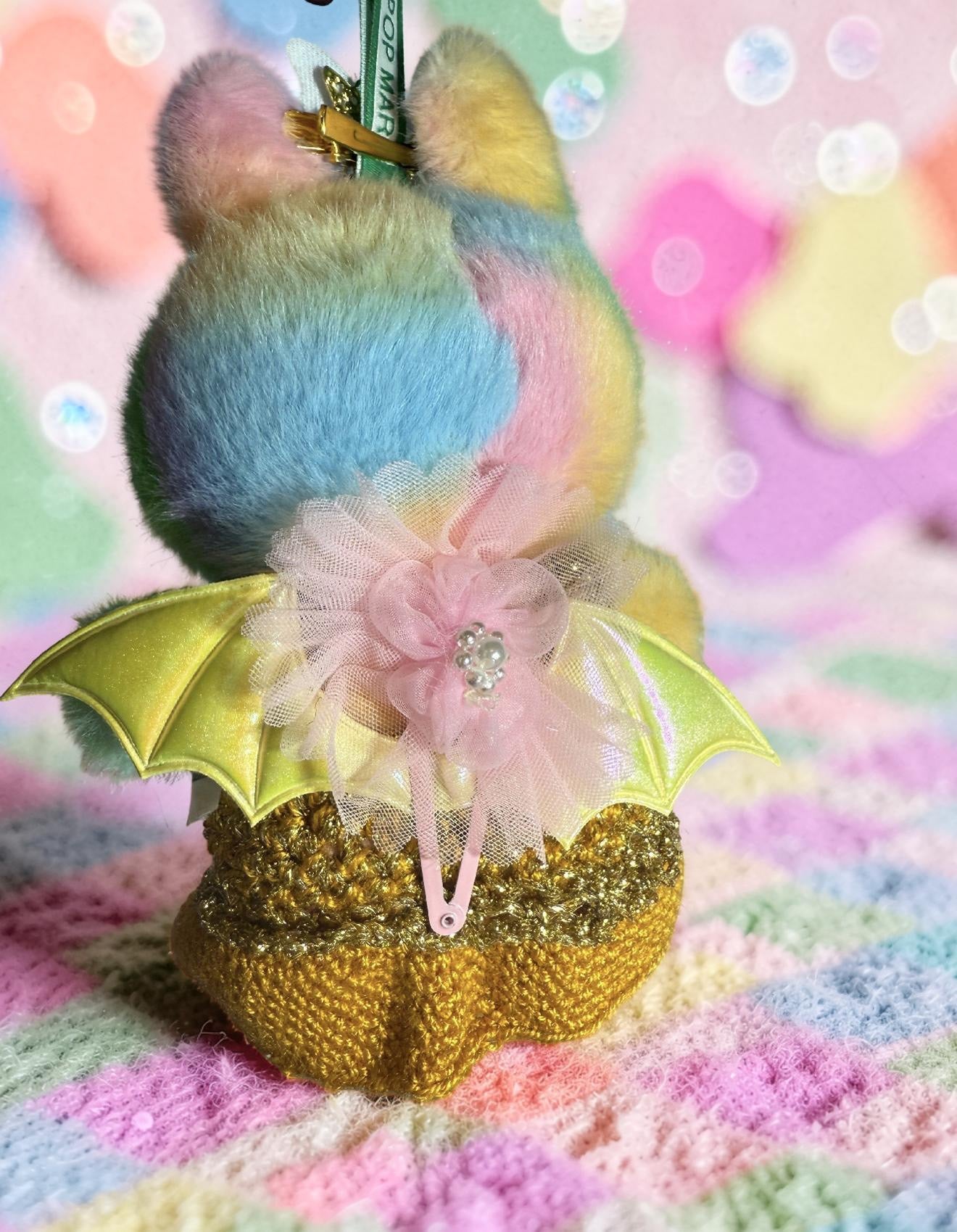 Lafufu “Golden Butterfly Dream” Plush Charm