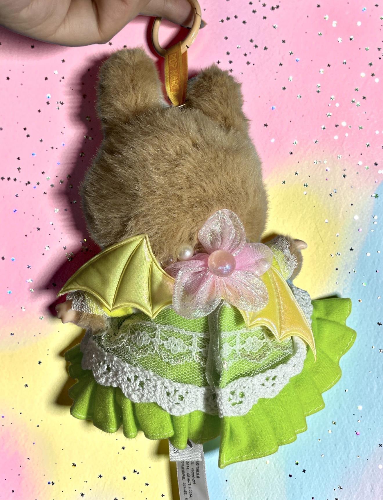 Lafufu “Spring Garden Bunny” Plush Charm