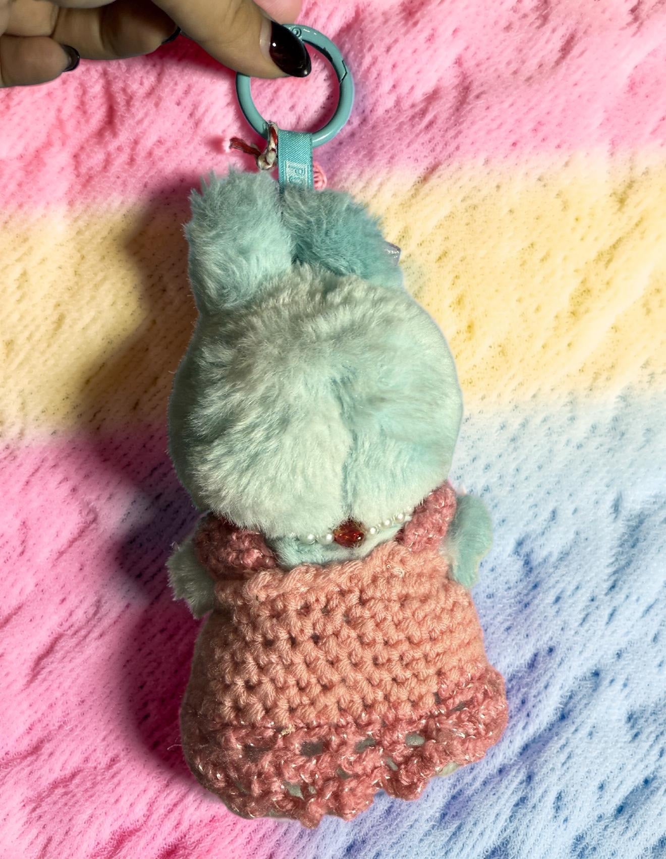 Pop Mart Labubu “Blush Pearl Dream” Plush Charm