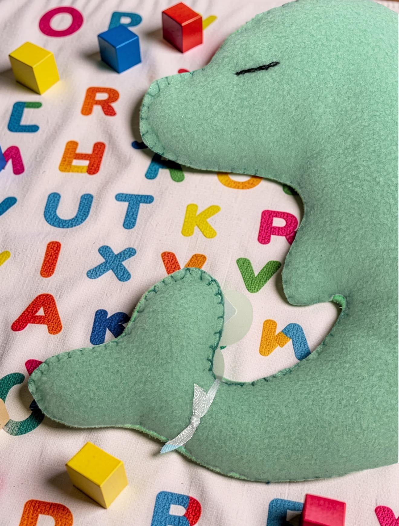 Sleepy the Plush Dolphin