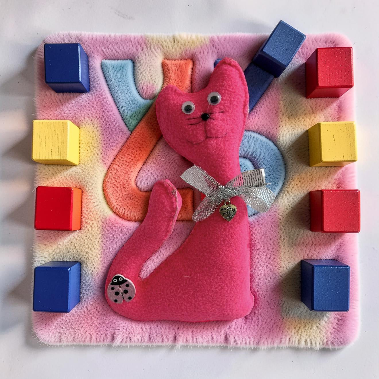 Whiskers the Cozy Kitty plush toy
